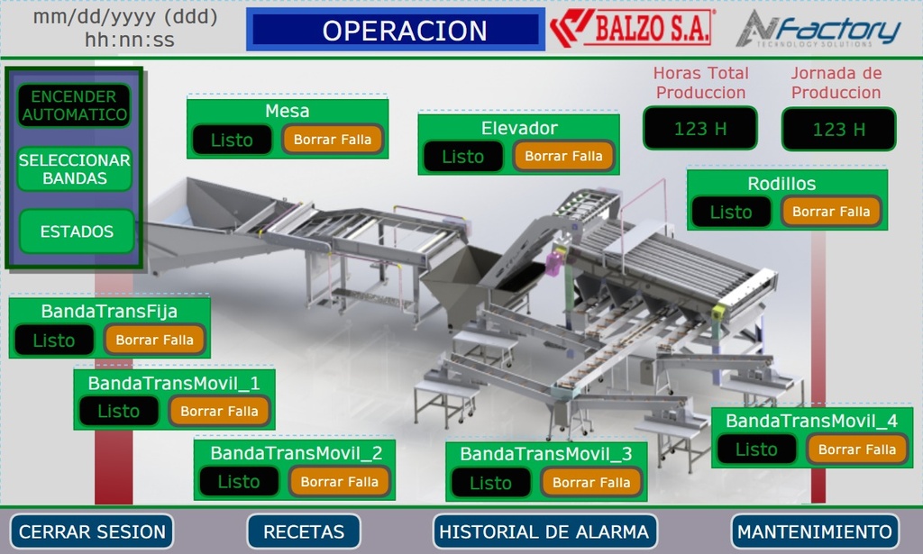 MÁQUINA CLASIFICADORA CAMARÓN 7000