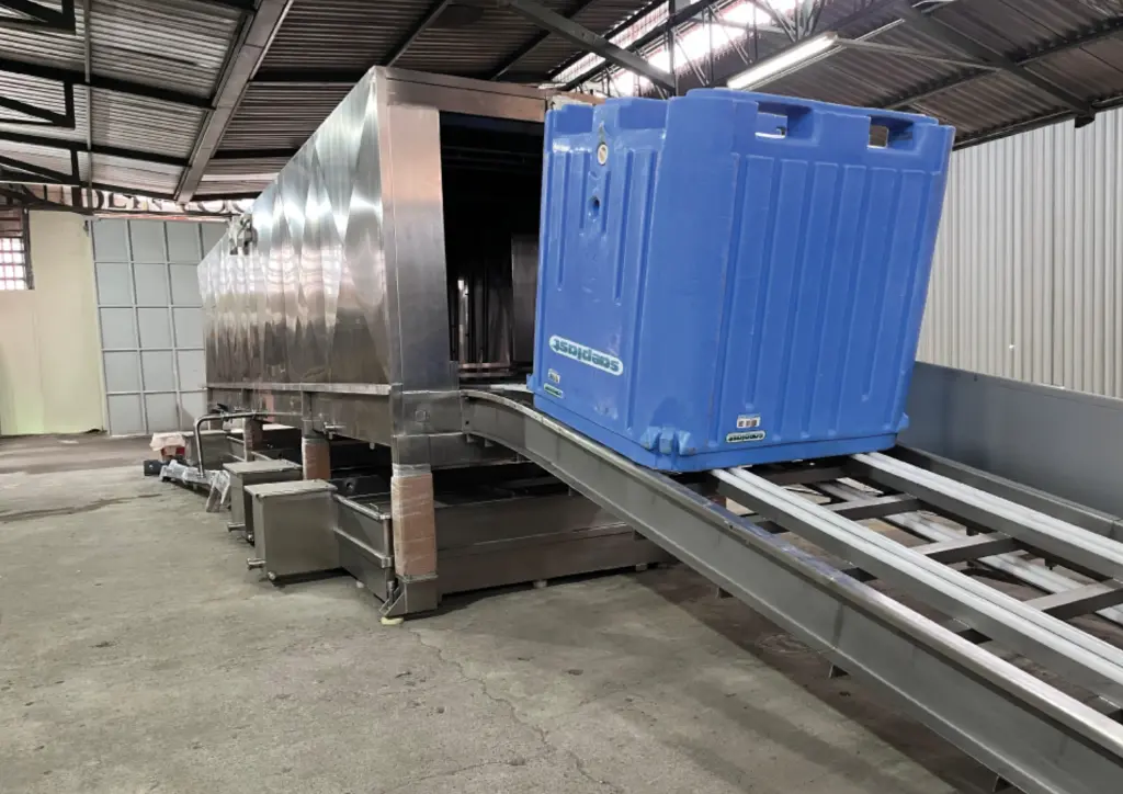 BINS WASHER